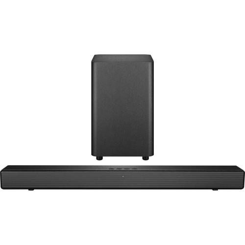 Insignia™ - 2.1 Channel Soundbar with Wireless Subwoofer, DTS Virtual:X, Bluetooth, and Dialogue Enhancement - Black
