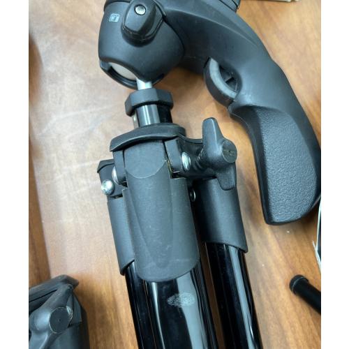 Manfrotto MKSCOMPACTACN-BK 61Action Smart Tripod Stand 4 Camera *NO Phone Clamp