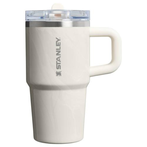 Stanley 20 Oz Stainless Steel Quencher Pro Tour Tumbler Calcite Calacatta no lid