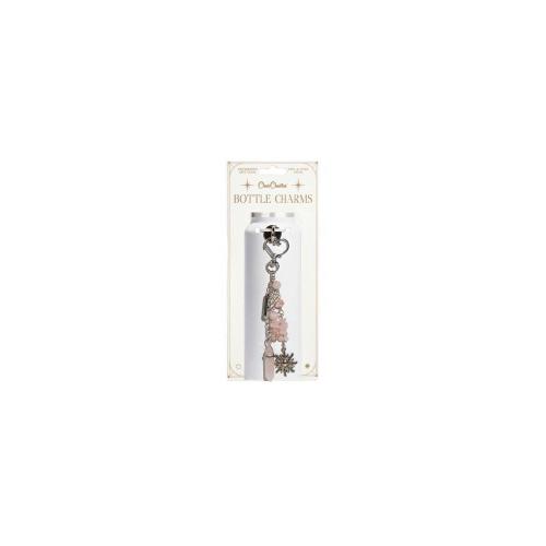 CharCharms Stick-on Hook Charm Bundle NYNY Rose Quartz