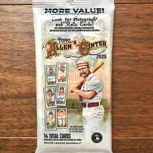 2025 Topps Allen & Ginter Baseball Fat Pack (14-Card Pack Factory Sealed)