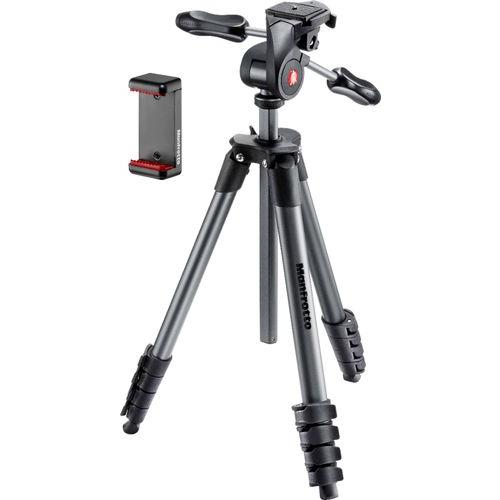 Manfrotto - Compact Advanced Smart 65 Tripod - Black
