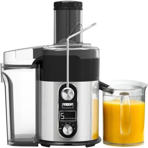 Bella PRO - 5-Speed Centrifugal Digital Juice Extractor - Stainless Steel