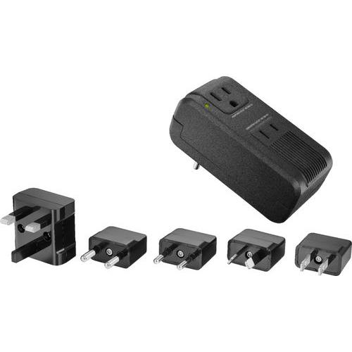 Insignia™ - Travel Adapter and Converter - Black