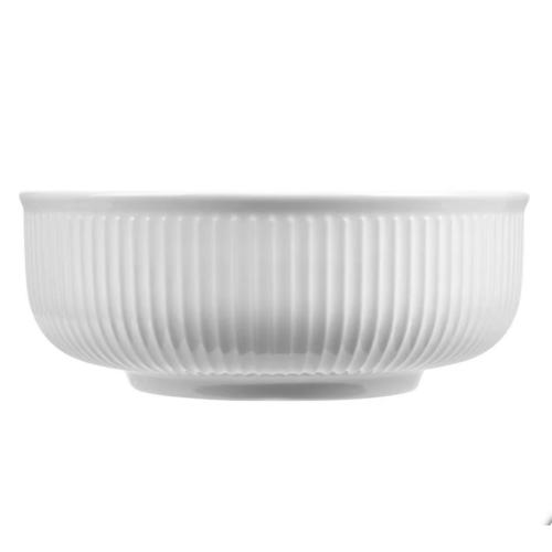Trudeau, 3 Piece - Porcelain Serving White Bowl Set (missing 1)