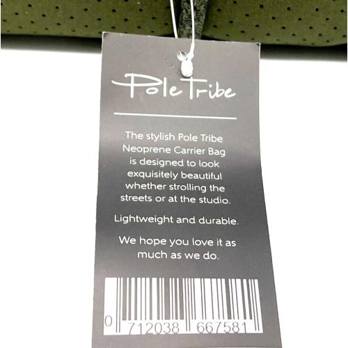 Pole Tribe Green camo Neoprene Tote   Wristlet Handbag Women's Lightweight Durable