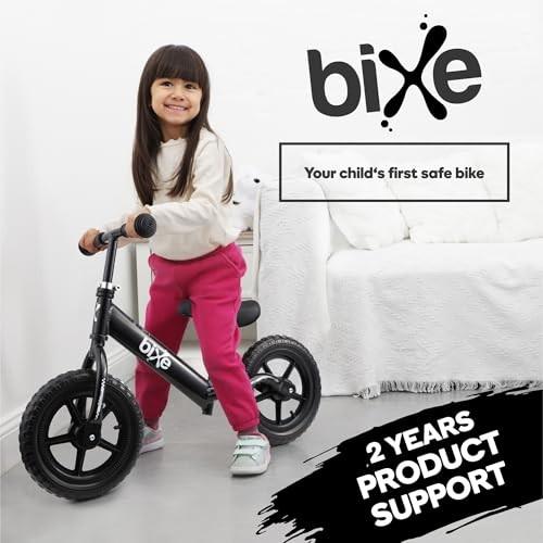 Bixe Balance Bike - 30.5 Cm (12) Training Bikes for Kids and Toddlers - 1.8kg (4lbs) Kids' Balance Bike - Children Ages 3, 4, 5 - No Pedal Push Bicyc