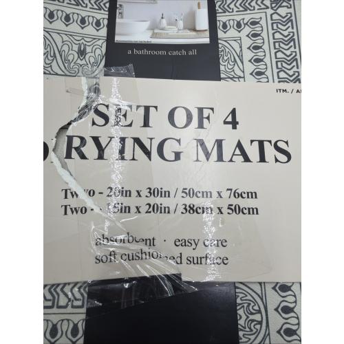 12 Multi Purpose Drying Mats Kitchen Dogs Bathroom 6- 20x30 & 6-15x20