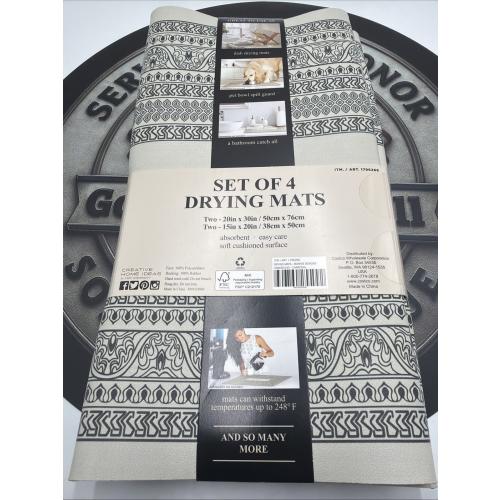 12 Multi Purpose Drying Mats Kitchen Dogs Bathroom 6- 20x30 & 6-15x20