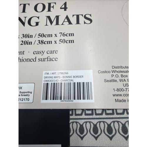 12 Multi Purpose Drying Mats Kitchen Dogs Bathroom 6- 20x30 & 6-15x20