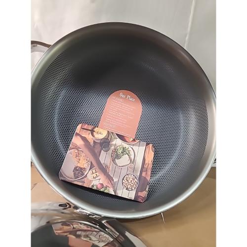 Our Place 3pc Titanium 10.5 Always Pan Pro W/ Chrome Color