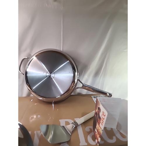 Our Place 3pc Titanium 10.5 Always Pan Pro W/ Chrome Color
