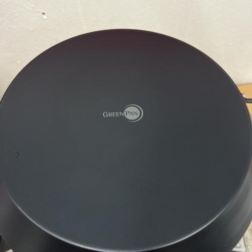 GreenPan 15in Carbon Steel Paella Pan Pre-Seasoned Stovetop Oven Ready Cookware
