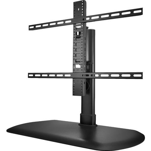 Insignia - TV Stand for Most Flat-Panel TVs up to 65 - Black