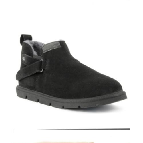 Ongi Womens Suede Pull on Booties / 12B