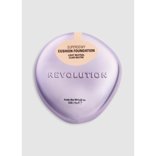 REVOLUTION, Superdewy Cushion Foundation Light Neutral, Frau, Arancione, Größe: FASUL