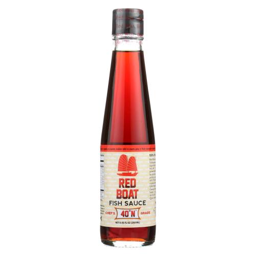 Red Boat Fish Sauce Asian Fish Sauce, 8.45 Oz Bottles, 6 Pack