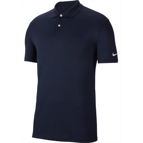 Size M. Nike Men S Tennis Victory Polo  Navy/White  Medium