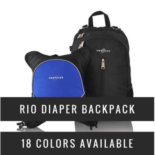 Royal Blue Obersee Rio Diaper Backpack - Royal Blue