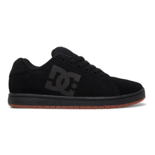 DC Gaveler Casual Low Top Skate Shoes Sneakers Men's Shoes Black/Gum : 14 D - Medium, Leather/Textile