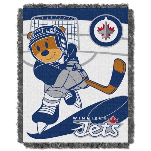 NHL 044 Jets Baby Throw