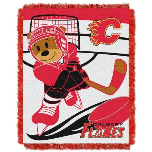NHL 044 Flames Baby Throw