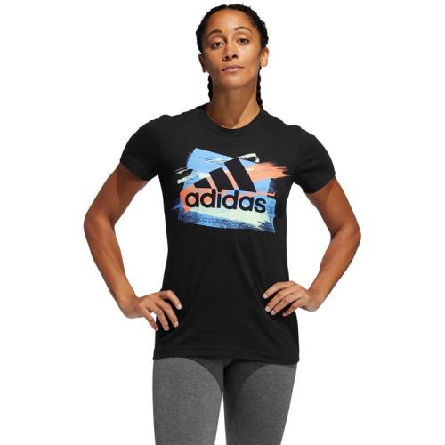 Size Small Adidas Basic Badge of Sport Tee (Black  Small)