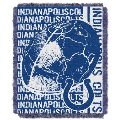 The Northwest Company Multi NFL Indianapolis Colts Double Play Jacquard Woven Throw