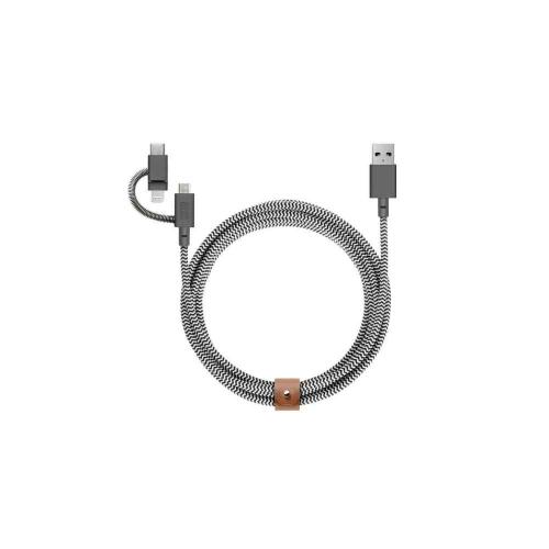 Native Union - Belt Cable Universal 2M - Zebra