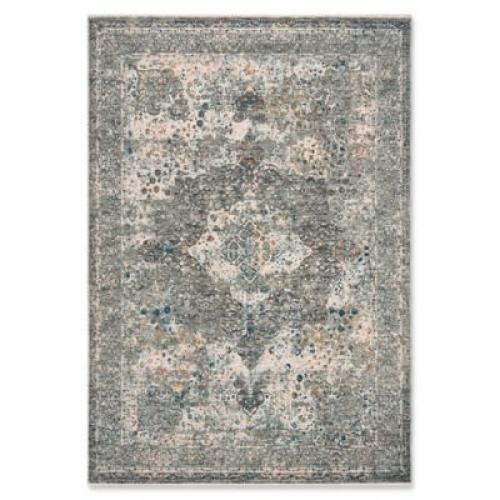 WNTB198A-5 5 X 8 Ft. Winston Modern Power Loomed Rectangle Area Rug, Beige & Gray