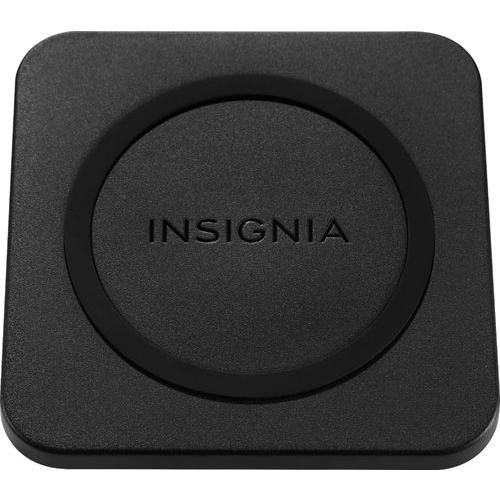 Insignia™ - 10 W Qi Certified Wireless Charging Pad for Android/iPhone - Black