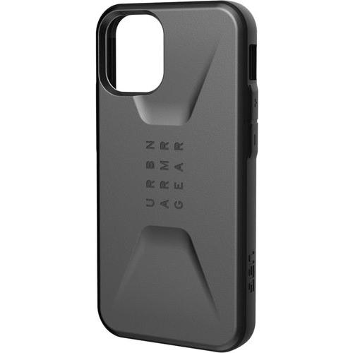 UAG - Civilian Series Hard Shell Case for iPhone 12 Mini - Silver