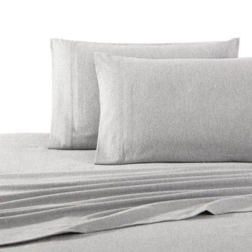UGG Flannel Queen Sheet Set - Heather Grey