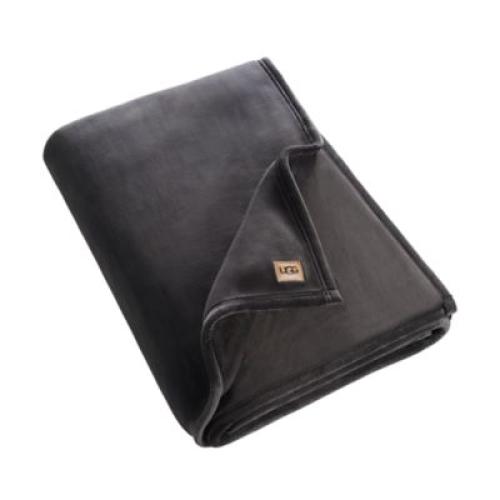 UGG Throw Blanket Coco Luxe in Charcoal