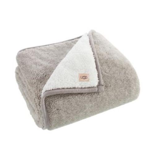 UGG Sherpa Blanket in Grey