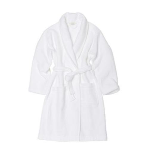 Haven Waffle Large/X-Large Organic Cotton Robe in White