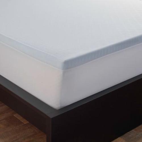 Therapedic 2-Inch Swirl Gel Memory Foam King Mattress Topper