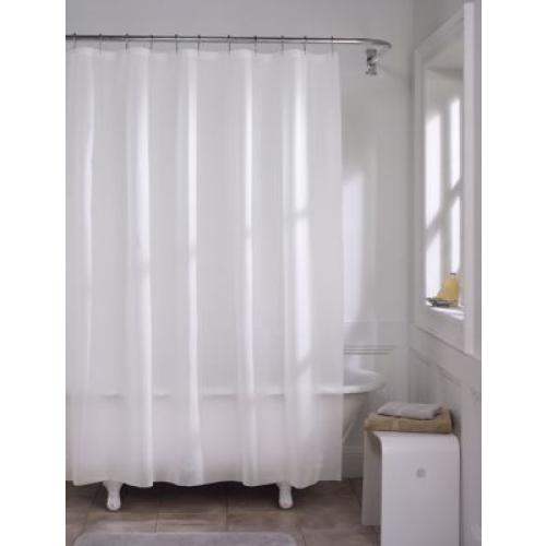 Simply Essential 70-Inch X 72-Inch Medium Weight PEVA Shower Curtain Liner in Frost