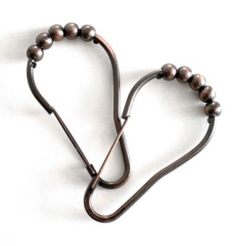 Nestwell Spring Roller Shower Curtain Hooks in Gold (Set of 12)