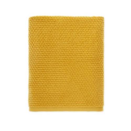 Wild Sage Savannah Quick Dry Solid Bath Towel in Yolk Yellow (Set of 3)