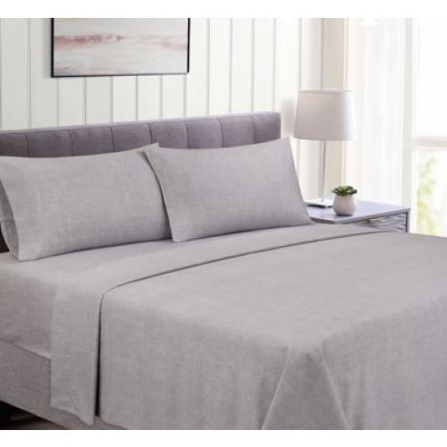 Bee & Willow Cotton King Flannel Sheet Set
