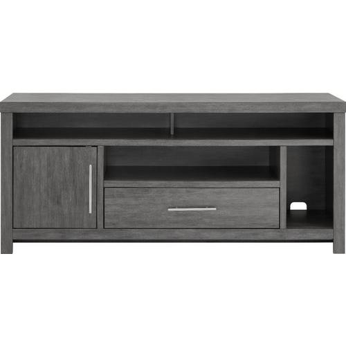 Insignia - Gaming TV Stand for Most TVs up to 65 - Gray