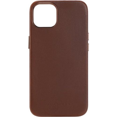 Platinum™ - Horween Leather Case for iPhone 13 - Bourbon