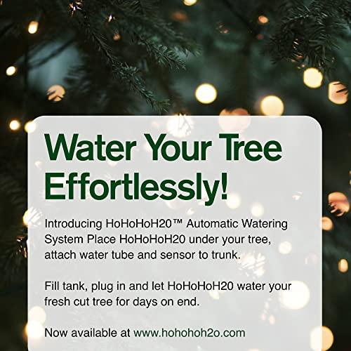 HoHoHoH2o Automatic Christmas Tree Watering System Device, Santa’s Tree Helper Keeps Your Christmas Tree Healthy and Fresh, Refillable 2.5 Gallons C