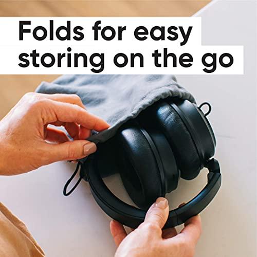 Color Black Wyze Noise-Cancelling Headphones - Black / No Travel Case