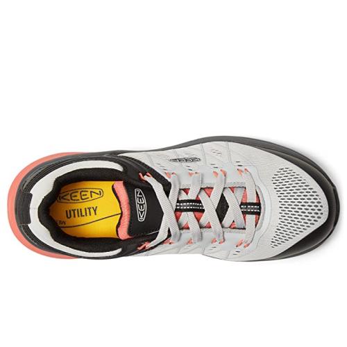 Size 10 M KEEN Utility Vista Energy (Comp Toe) Women's Shoes Vapor/Dubarry : 10 B - Medium, Fabric/Manmade