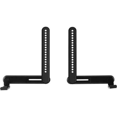 Best Buy Essentials™ - Rear/Bottom Soundbar Wall Mount for Most 15 Lb. Soundbars - Black