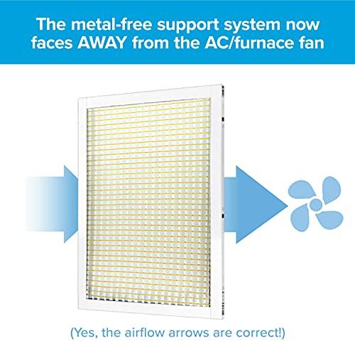 Filtrete 24x24x1, AC Furnace Air Filter, MPR 300, Clean Living Basic Dust, 6-Pack (exact Dimensions 23.81 X 23.81 X 0.66)