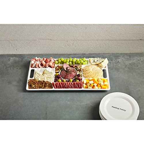 Ceramic Sectional Charcuterie Board