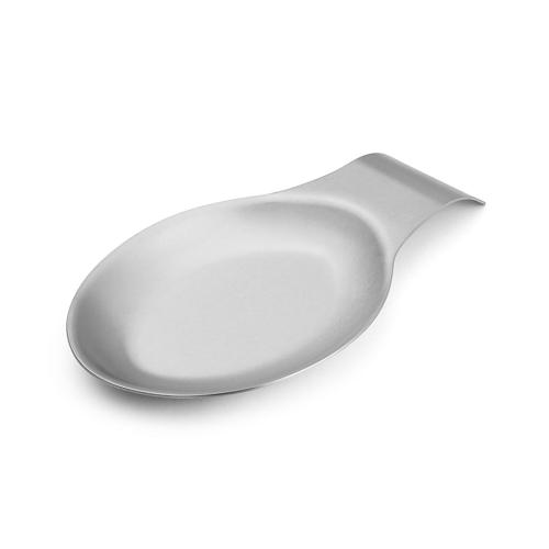 2 pack Simply Essential Large Stainless Steel Spoon Rest in Silver